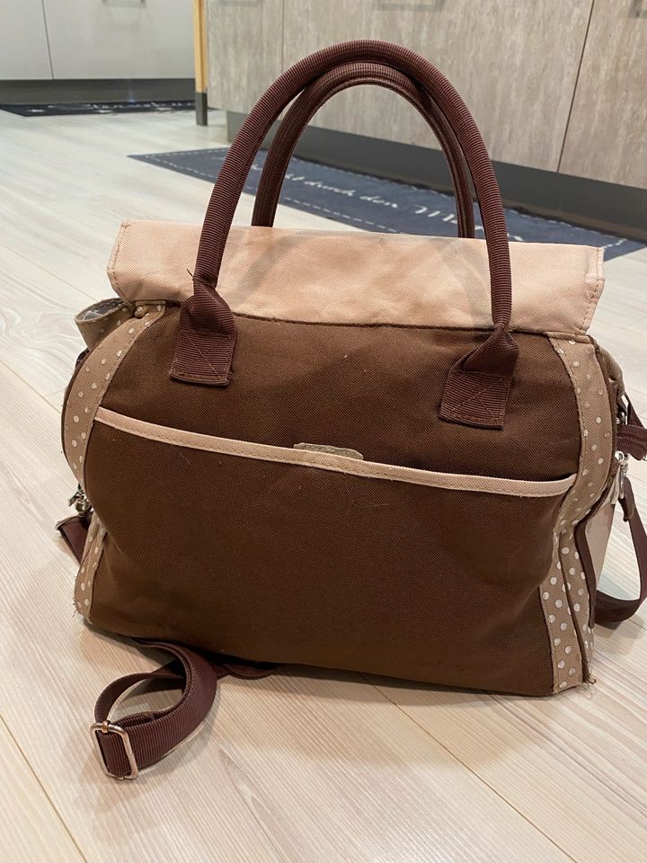 Wickeltasche, Tasche von Babyone in braun/beige in Oranienburg