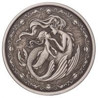 Samoa 2023-Meerjungfrau Mutter und Tochter 1 oz Silbermünze Antik Niedersachsen - Fürstenau Vorschau