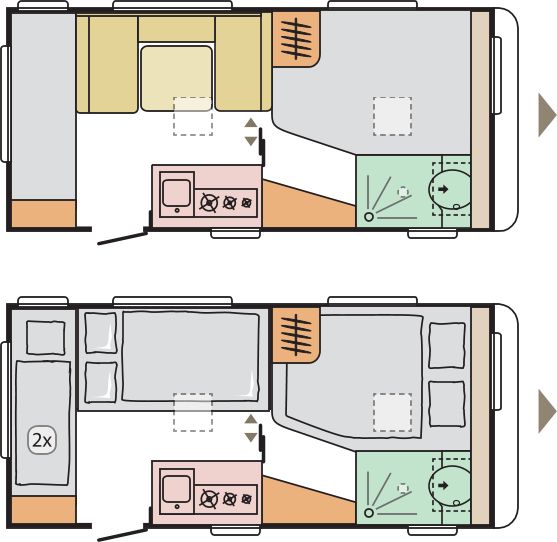 Wohnwagen mieten I bundesweit I Caravan I 6 Pers. I DCV I Hund in Jena