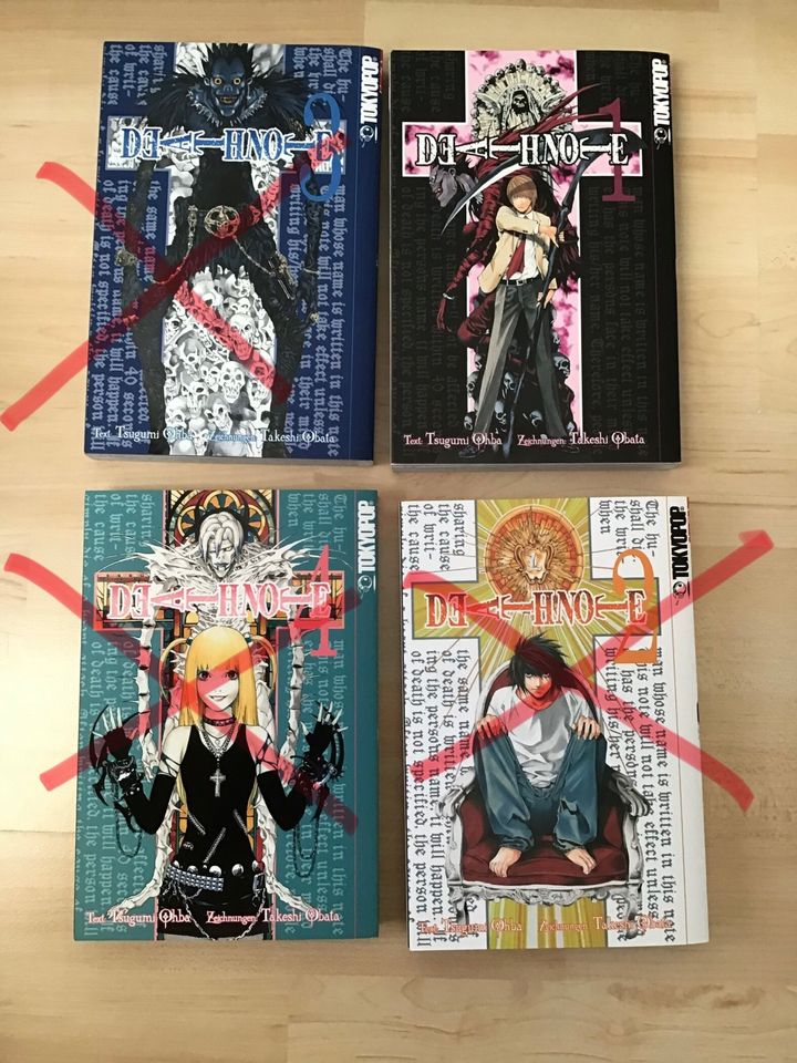 Death Note Band 1 (verkauft sind 2, 3, 4, 5, 6, 7 )Manga wie neu in Murnau am Staffelsee