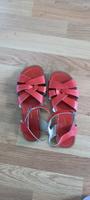 : Saltwater : Sandalen,  rot/silber Buchholz-Kleefeld - Hannover Groß Buchholz Vorschau