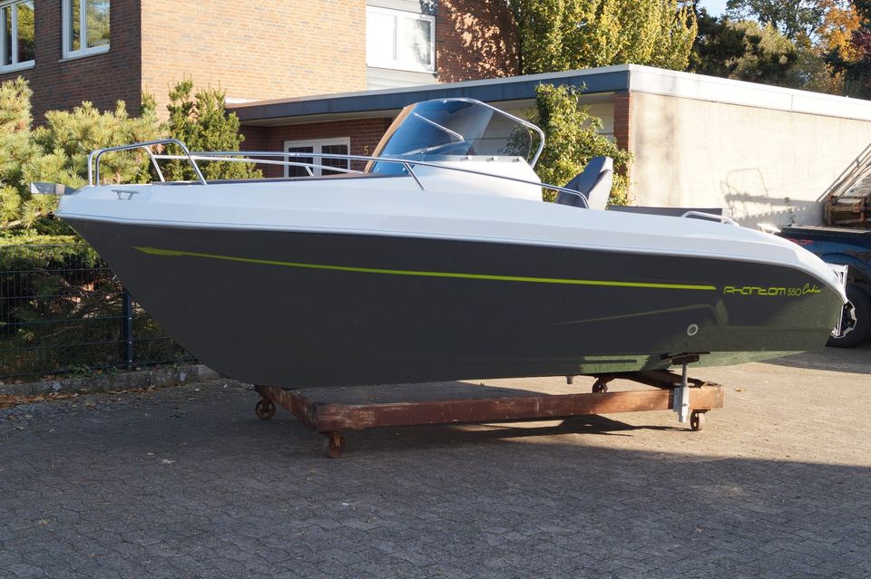 Motorboot Phantom Yachts 550 Cabin inkl. Trailer *30% Rabatt* in Bodman-Ludwigshafen