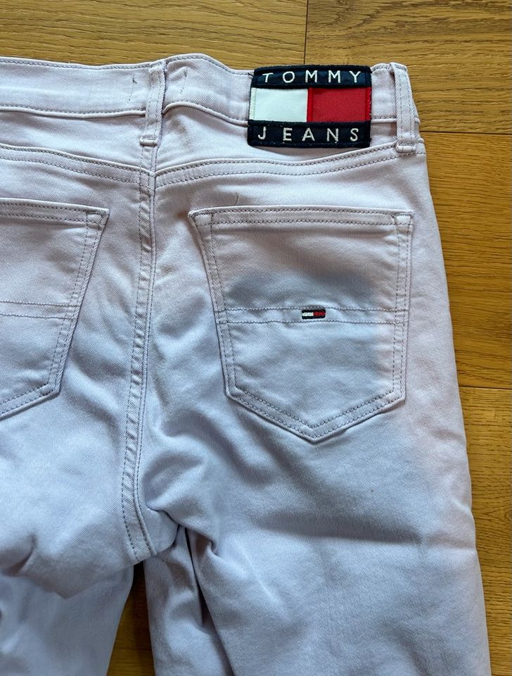 TOMMY HILFIGER Jeans Nora 7/8 Sommer Gr. 25/30 helllila in Perach