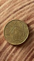 20 Cent Münze 1999 RF Frankreich Fehlprägung Nordrhein-Westfalen - Marienheide Vorschau