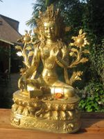 TARA-China-GLÜCK-BRONZE-Tempellöwen-Buddha-Heilpraktiker Nordrhein-Westfalen - Mönchengladbach Vorschau
