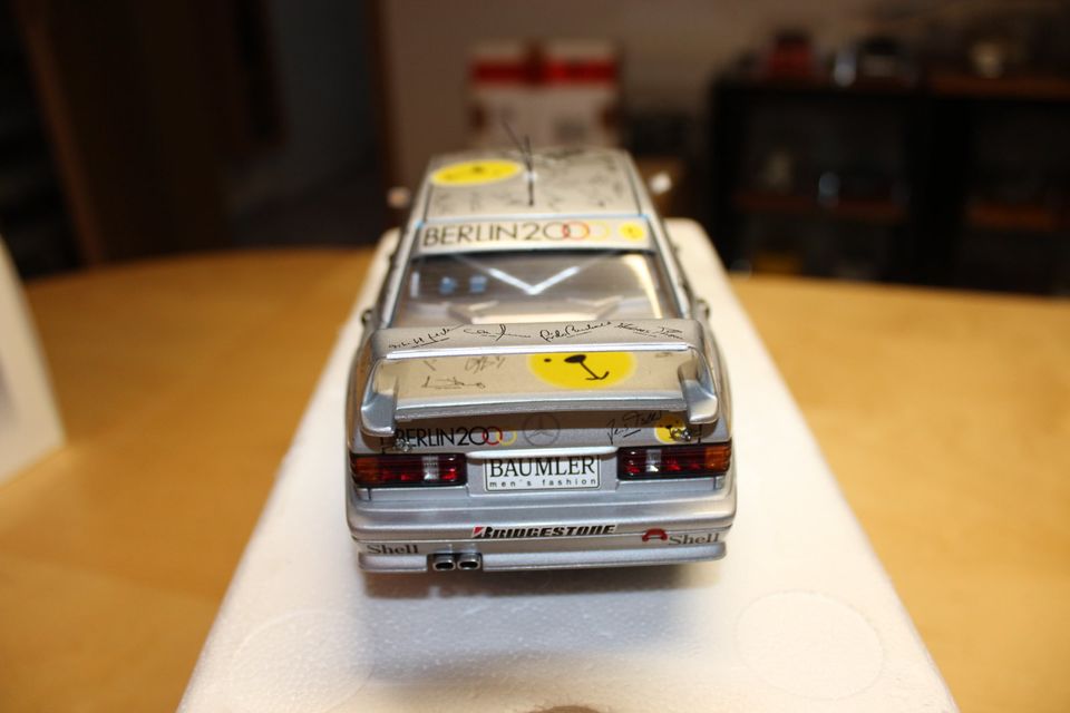 Modellauto 1:18 Mercedes Benz 190 E 2.5-16 V EVO 2 von AutoArt in Titz