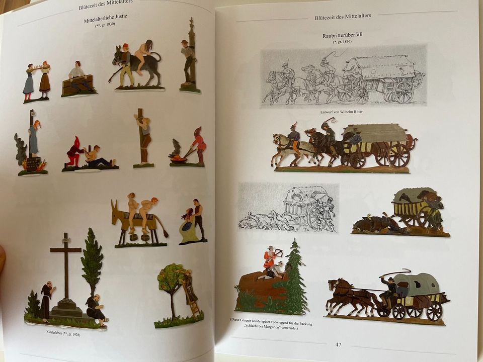 Heinrichsen Aus einem Guss Zinnfiguren Buch Katalog in Oranienburg