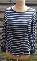 Shirt-Bluse von Bogner in grau-blau-gestreift in Gr. 40/42 Kr. München - Unterschleißheim Vorschau