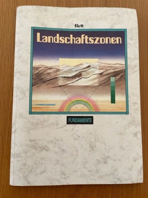 Landschaftszonen - Fundamente Klett Verlag von 1986 Schulbuch in Weilheim