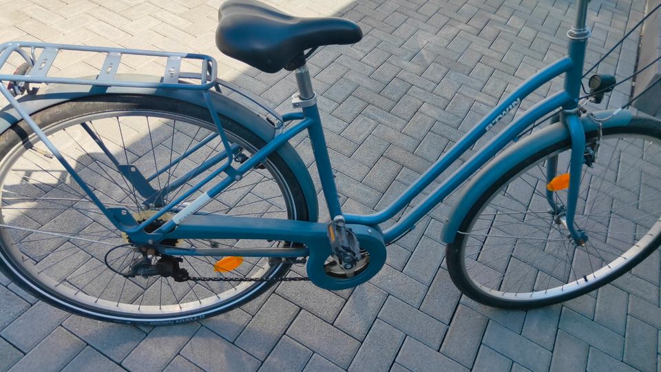 City Bike 28 Zoll Elops 120 LF Damen Fahrrad blau-grau in Dillingen (Saar)