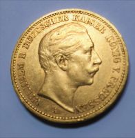 Goldmünze !   Kaiser Wilhelm II  Preußen 1892 //20 Mark// Niedersachsen - Lehre Vorschau
