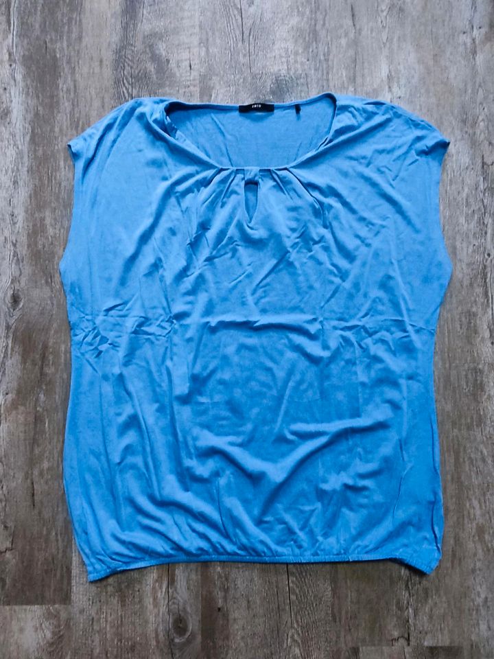 7x Bluse Shirt Zero S.Oliver Cecil Esprit Sheego 44 XL XXL blau in Badbergen