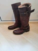 Damen-Stiefel Leder von Manas Design Gr. 39 Bayern - Bamberg Vorschau