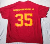DEG Düsseldorfer EG T-Shirt in XL 35 Mathias Niederberger  Rot Nordrhein-Westfalen - Erkelenz Vorschau