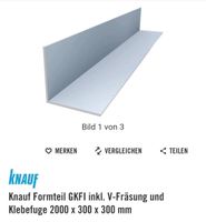 Rigipsplatte Knauf Gipskartonplatte mit V Fräsung Rheinland-Pfalz - Langenfeld Eifel Vorschau