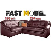 NEU! Ecksofa Montana Rot Karminrot ! Luxus K. Leder Nordrhein-Westfalen - Löhne Vorschau