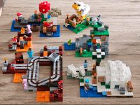 Lego Minecraft Konvolut 6 Sets 11 Minifiguren 8 Tiere Kr. Dachau - Dachau Vorschau