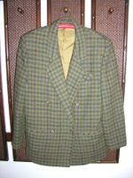 Karierter Blazer / Jacke. Grün / Blau. Größe 42. Schulterpolster Wandsbek - Hamburg Bramfeld Vorschau