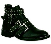 Ankle Boots Cut Outs, Strass und Nieten Gr. 38 NEU Sachsen - Penig Vorschau