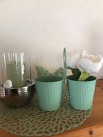 ~ Home Accents ~ Doppelter  Pflanztopf / Blumentopf aus Metall Baden-Württemberg - Burladingen Vorschau