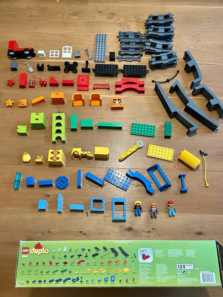 Lego Duplo (10508) - Eisenbahn Starter-Set | Lok Schienen Brücke in Gabsheim