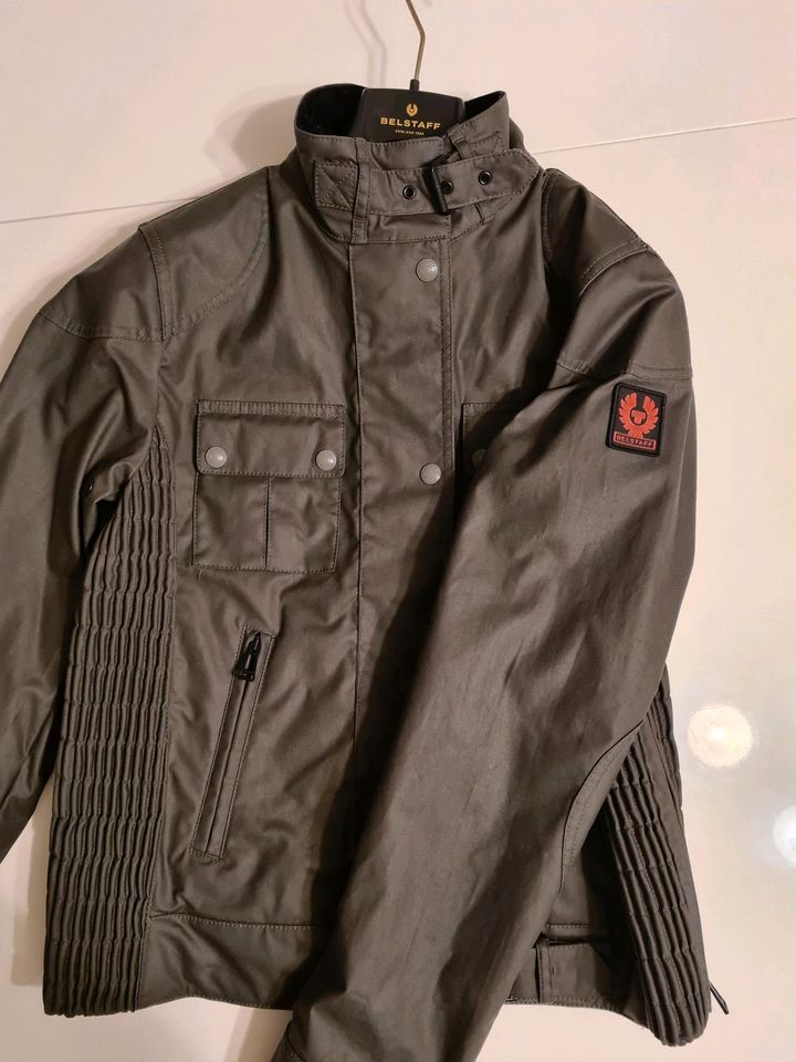 BELSTAFF Gangster Damenjacke gewachste Baumwo. Gr.IT44/medium NEU in Frankfurt am Main