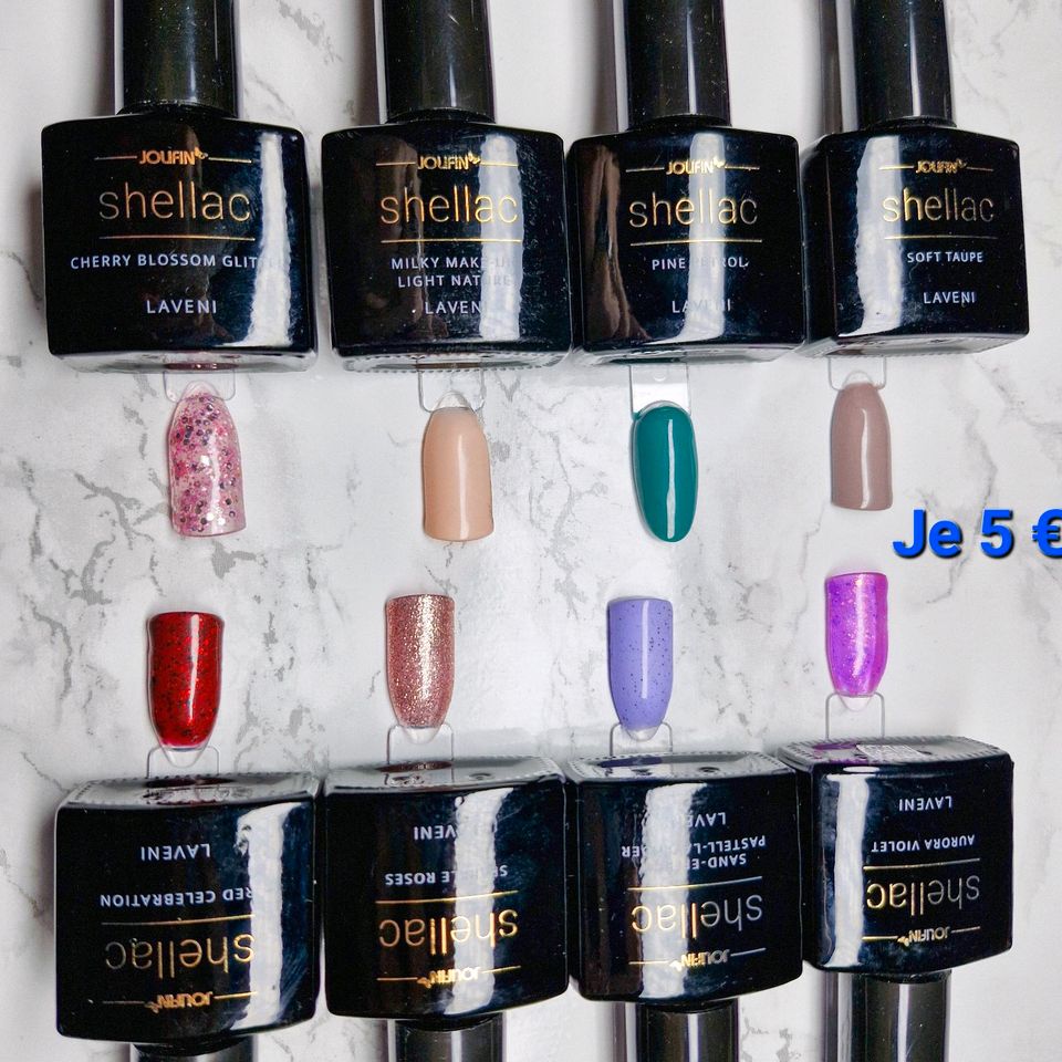 PNS Prettynailshop Jolifin Shellac + Gele + Top Coats etc. in Paderborn