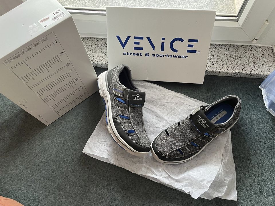 Venice Flex Schuhe Neu Größe 46 mit Memory Innensohle in Altenburg