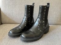 ZARA Chelsea Boots - Stiefeletten - Nieten - Schwarz - Gr. 41 Hamburg-Nord - Hamburg Uhlenhorst Vorschau