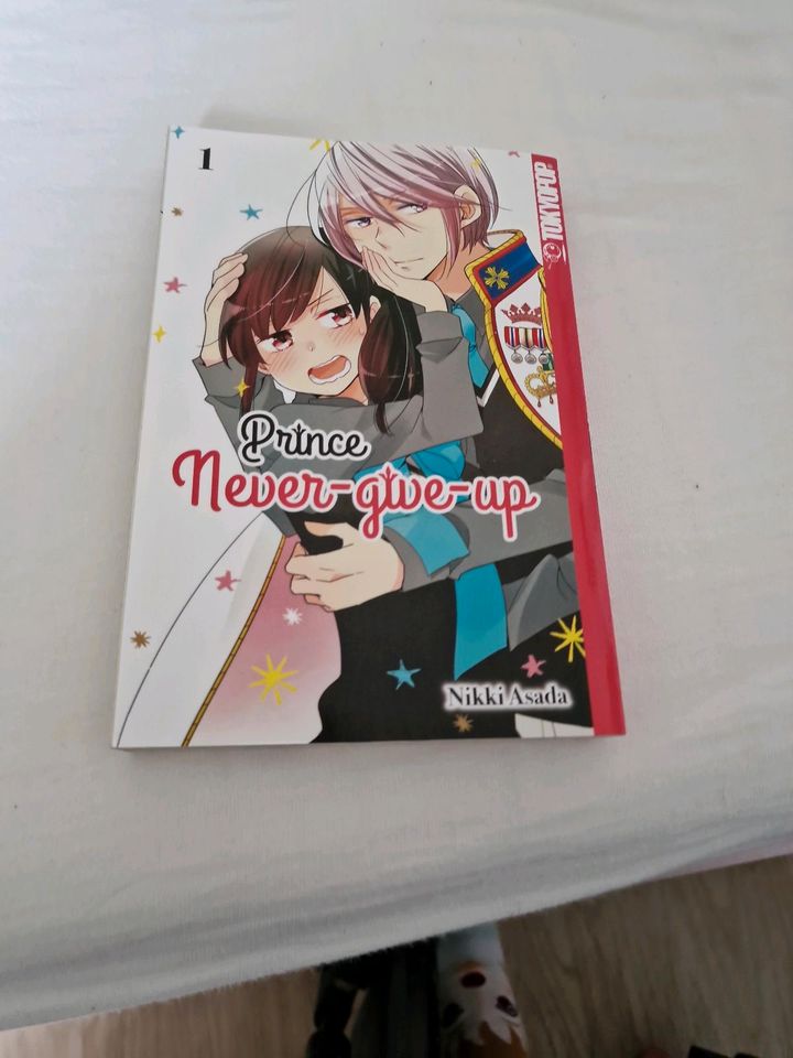 Manga Comics Prince never give up in Paderborn