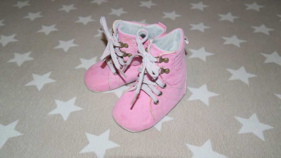 Schuhpaket Ballerina Hausschuhe Boots Baby Gr. 14 15 16 17 18 19 in Drensteinfurt