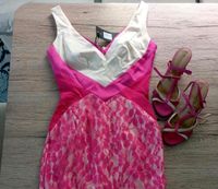 Kleid neu Cocktail/Abend Pink+ Fuchsia+Creme mit Spitze Gr. 34-38 Hessen - Ginsheim-Gustavsburg Vorschau