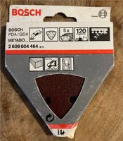 Bosch Schleifpapier Deltaschleifer, 5x 120er Körnung Hessen - Hofheim am Taunus Vorschau