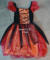 Hexe Kostüm 122 Kleid Halloween top Nordrhein-Westfalen - Dormagen Vorschau