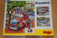 Kinderpuzzle von HABA Polizei,Feuerwehr, & Co Sachsen-Anhalt - Schönebeck (Elbe) Vorschau