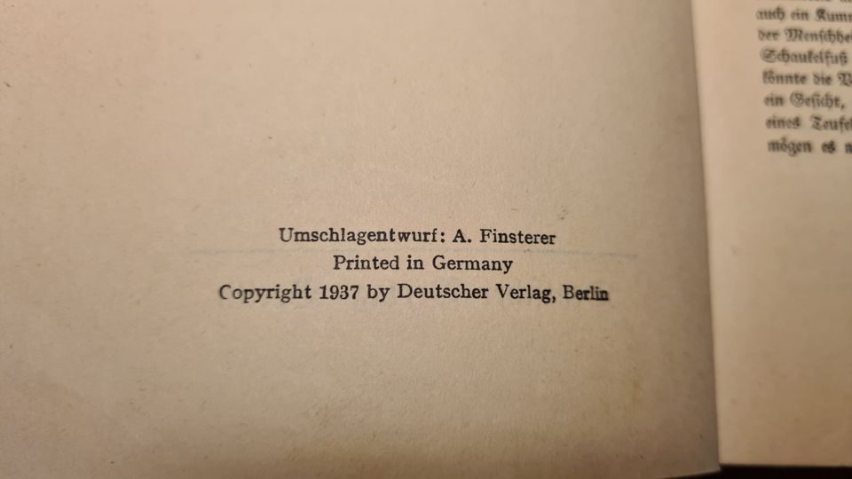 Antike Bücher, Romane 3 Stk. 1 x von 1937 mit Widmung aus 2. WK in Nandlstadt