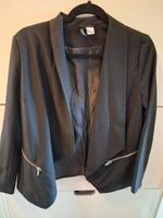 H&M Divided schwarzer Blazer offen 38 Schleswig-Holstein - Handewitt Vorschau