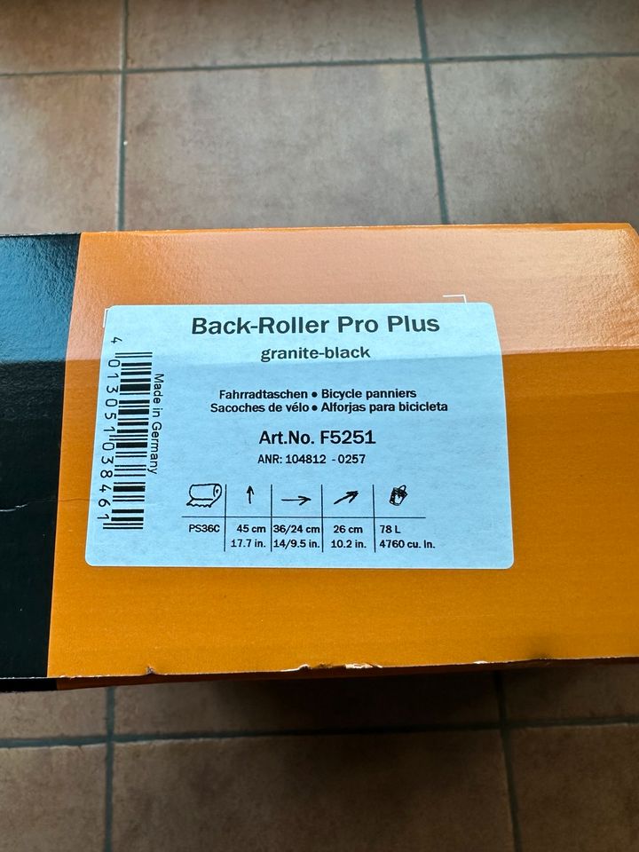 1xOrtlieb neuer Back Roller Pro Plus 35+4 L Granite-Black in Köln