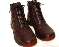 Stiefeletten - Leder Boots Gr. 37,5 - Bordeaux Nordrhein-Westfalen - Mettingen Vorschau