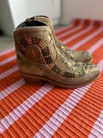 Mexicana Boots neu ! Leder Cowboy Stiefelette 37 top ! Schlange Nordrhein-Westfalen - Grefrath Vorschau