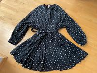 Kleid H&M Gr. M schwarz weiß Punkte Dots gepunktet Bayern - Diedorf Vorschau