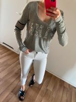 PINK Victoria´s Secret LA-Shirt Pulli Pailletten S/ M grau silber Baden-Württemberg - Ulm Vorschau