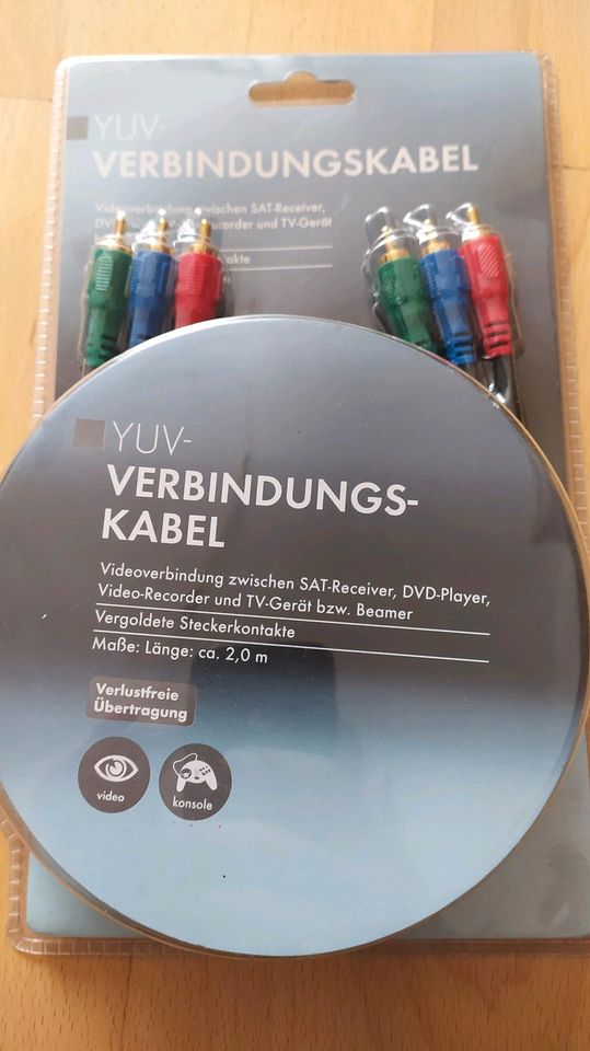 Verbindungskabel YUV. Neu in Vaterstetten