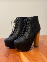 Ankle Boot High Heels Stiefeletten Lederoptik schwarz Nordrhein-Westfalen - Rheda-Wiedenbrück Vorschau