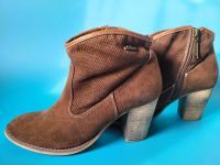 Stiefelette s.Oliver, Wildleder, braun, Gr. 37, Cowboystiefelette West - Höchst Vorschau