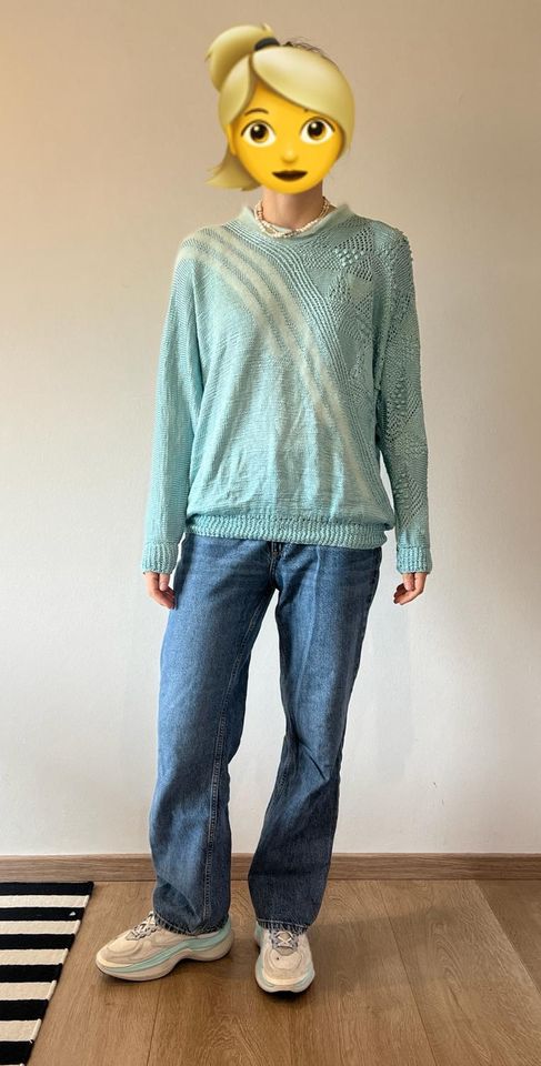 Vintage Damen Strickpullover Gr M in Herzogenaurach