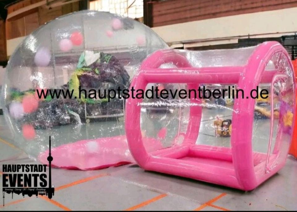 Bubblehouse Hüpfburg für Kindergeburtstag Hochzeit in Berlin