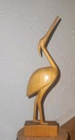 Holzfigur Reiher Deko 23,5 cm Hessen - Kassel Vorschau