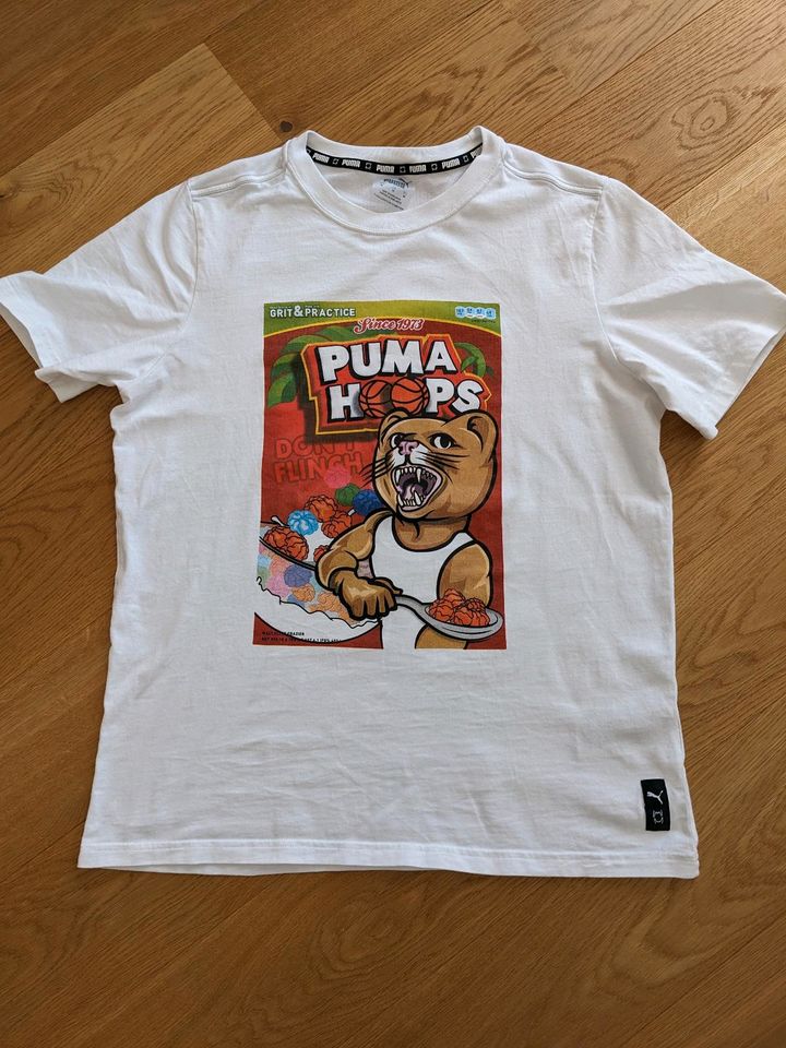 WIE NEU Puma T-Shirt Gr S Basketball Dylon Print in Potsdam