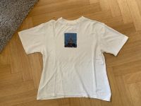 Collusion  S Oversize-T-Shirt aus Pikee in Ecru mit Fotoprint Wandsbek - Hamburg Hummelsbüttel  Vorschau